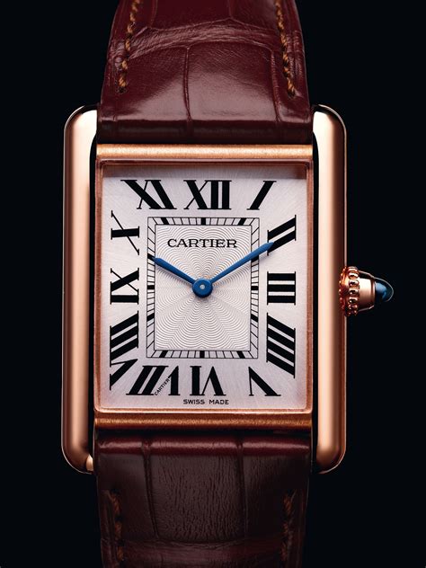 mens tank watch cartier